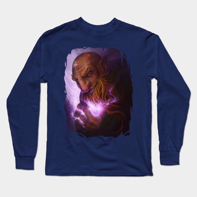 Dwarf Magician Long Sleeve T-Shirt by masterhalfling